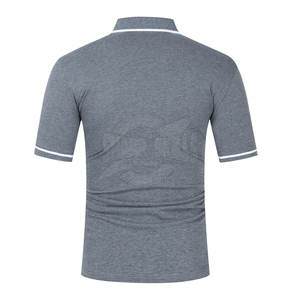 เสื้อยืดผู้ชายน้ำหนักเบาออกแบบใหม่พร้อมโลโก้ตามสั่งเสื้อถักทรงปกติใส่ได้พอดีแห้งเร็วเป็นมิตรกับสิ่งแวดล้อม - Product Image 2