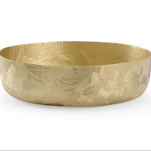 Bol à dattes en métal fabriqué à la main avec motif artistique pour améliorer la présentation de la table à manger et la décoration intérieure élégante - Product Image 1