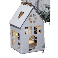 Lanterne en métal avec t-light, vente en gros, décoration de noël personnalisée, cadeaux de noël en vrac