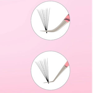 Pince à cils ergonomique à pointe en fibre pour des ensembles de cils confortables Pince à cils à pointe en fibre pour une isolation et un placement parfaits - Product Image 3