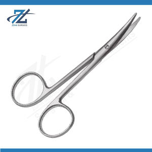 Tijeras para Estrabismo Thomas de Alta Calidad, 114 mm de Largo, Rectas, de Acero Inoxidable Quirúrgico, Manuales, Certificadas por la CE, para Uso en Cirugía General - Product Image 2