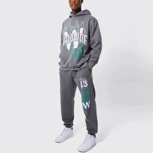 Nuevo Chándal de Forro Polar de Algodón de Alta Calidad para Hombre, Diseño Personalizado, Ropa Deportiva Ecológica con Cremallera, Talla XS, Color Sólido, Invierno 2023 - Product Image 1