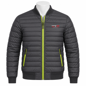 Chaqueta de invierno informal para hombre, chaqueta acolchada con aislamiento suave, material de poliéster duradero y cómoda, chaqueta acolchada premium para hombre - Product Image 5