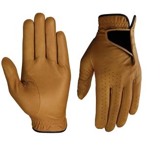 Gants de golf en cuir Cabretta pour hommes, norme internationale, meilleure qualité, protection UV durable et personnalisable pour la main gauche - Product Image 1