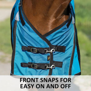 <b>Top</b> Notch Custom Embroidered Logo Breathable Horse Riding Saddle Blankets Stable Fly Sheet Nylon Polyester Fabric Riding SGS - Product Image 4