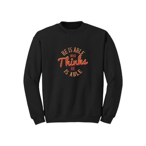 Sweat-shirt en mélange de coton avec des thèmes de bouddha imprimés Style décontracté 12 options de couleur 260-280 Placement de conception personnalisable GSM lourd - Product Image 3