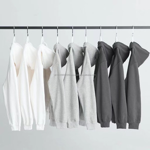 <b>American</b> Street Blank <b>Hoodie</b> Men Women Autumn and Winter Loose Oversized Hoodies&Sweatshirt Jacket Warm Cotton Y2k Style <b>Hoodie</b> - Product Image 2