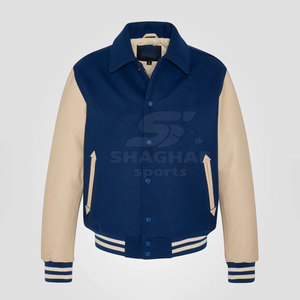 Veste Letterman tendance pour tous les jours, veste chaude en tissu doux, confortable pour l'hiver - Product Image 2