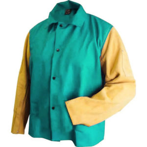 Veste en cuir de vachette souple et confortable de qualité supérieure pour la sécurité et la protection du corps Vestes de travail en cuir - Product Image 5