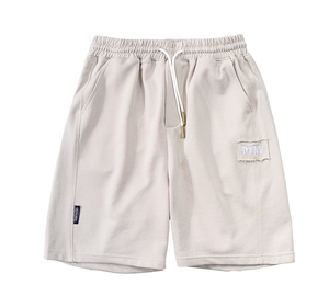 Premium Quality Custom Embroidered <b>Fleece</b> <b>Shorts</b> 100% Cotton Solid Pattern for Gym Lounge Everyday Wear - Product Image 3
