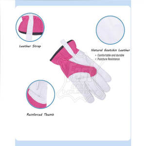 ถุงมือทำสวนผ้าฝ้ายแบบเสริมความแข็งแรง รับผลิตแบบ OEM ODM เป็นมิตรกับสิ่งแวดล้อม ถุงมือทำสวนสำหรับงานหนัก - Product Image 6