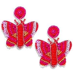 Ensemble de boucles d'oreilles style européen et américain classique en perles de style occidental finition bohème dorée vente en gros pour les mariages occasions spéciales - Product Image 2