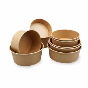 ชามกระดาษพลาสติกปลอดสารย่อยสลายได้ทางชีวภาพผลิตในเวียดนามสีและข้อกำหนดที่กำหนดเองรอบคม - Product Image 4