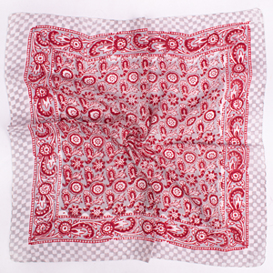 Bandana carré imprimé floral 100 % coton de haute qualité, respirant, écologique, doux pour la peau, léger, pour l'été et les cheveux - Product Image 4