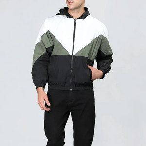 NIMBORO SPORTSWEAR <b>Men's</b> Winter <b>Long</b> Sleeve Hooded Zipper Anorak Windbreaker <b>Jacket</b> Drawstring Inner Nylon Windproof Breathable - Product Image 3