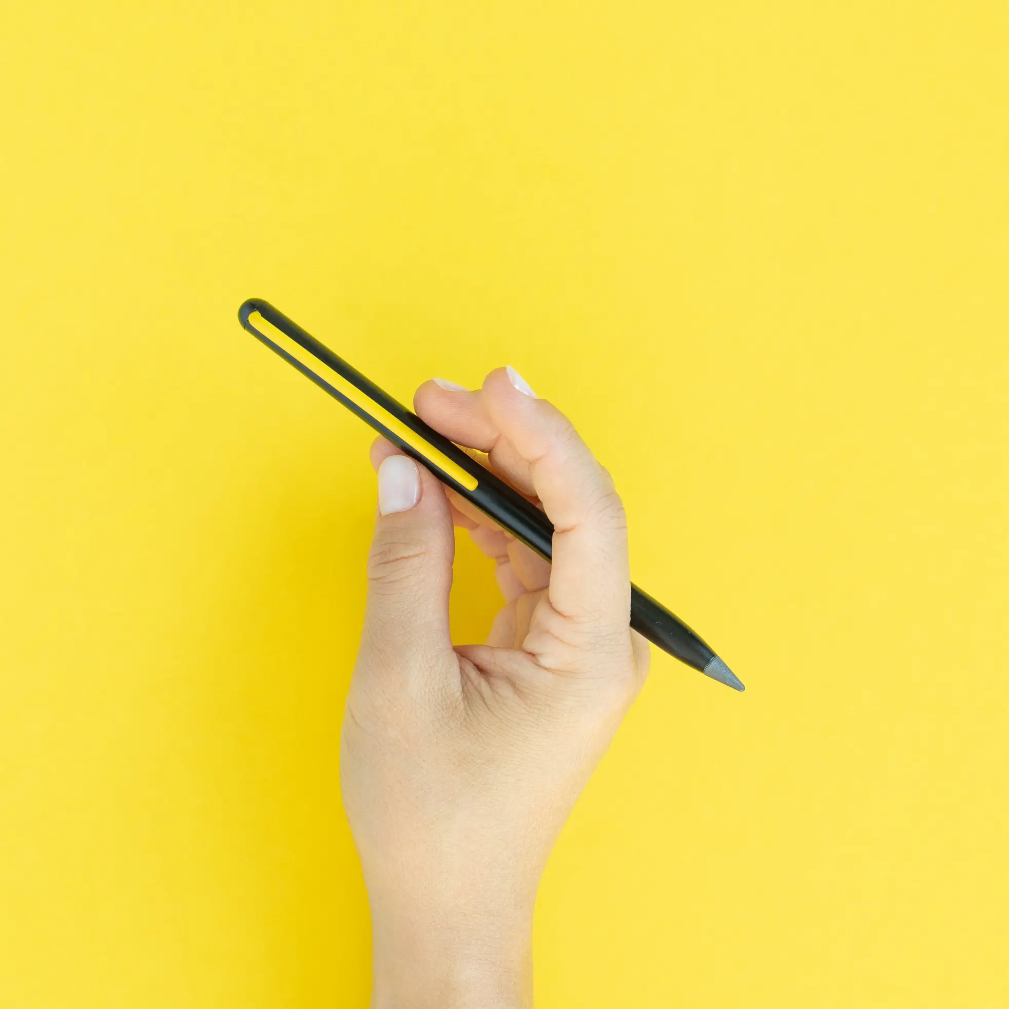 Grafeex Bleistift Made In Italy Mit Coulored Yellow Clip Und Custom Logo Ideal Für Werbe geschenk