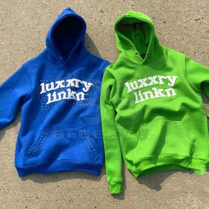 Sudaderas con Estampado Puff de Primera Calidad Más Vendidas en Línea, Sudaderas con Estampado Puff de Color Sólido - Product Image 2