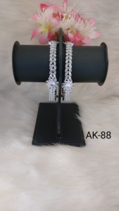 Ensemble de bracelets AD uniques faits à la main bijoux en alliage de zinc à la mode pour les femmes cadeau de mariage parfait - Product Image 3