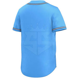 Nouveau design d'uniforme de baseball uni personnalisé pour hommes, meilleure vente de maillot de baseball pour hommes en bas quantité minimale de commande - Product Image 2