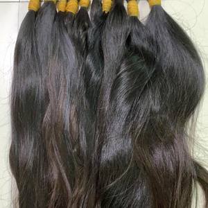 ผมแท้เวียดนาม 100% คุณภาพสูงจากผู้บริจาคคนเดียว เหมาะสำหรับการฟอกสีและทำวิก - Product Image 4