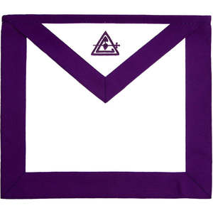 Wholesale Hand Embroidered Masonic Regalia <b>Apron</b> Masonic Master Mason <b>Apron</b> High Quality Masonic Past High Priest <b>Apron</b> - Product Image 3