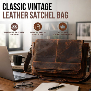 Bolso para Portátil de Cuero Genuino, Acolchado, Diseño Personalizado, Buena Calidad, Precio de Mayoreo, Superventas, para Venta en Línea - Product Image 5