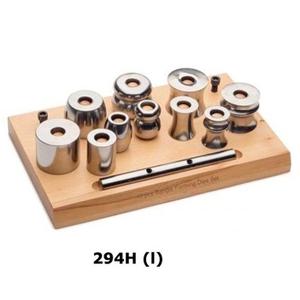 Juego de 10 piezas de troqueles para formar brazaletes con soporte de madera, herramientas para hacer joyas - Product Image 1