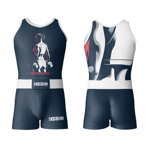 Uniformes de Boxeo al por Mayor de la Mejor Calidad, Nuevos y a la Moda, Unisex, de Spandex y Poliéster, de Secado Rápido, Duraderos y Personalizables - Product Image 4