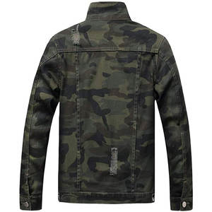Veste en jean pour homme à logo personnalisé de haute qualité à bas prix, taille plus, respirante, veste d'hiver personnalisée pour homme - Product Image 2