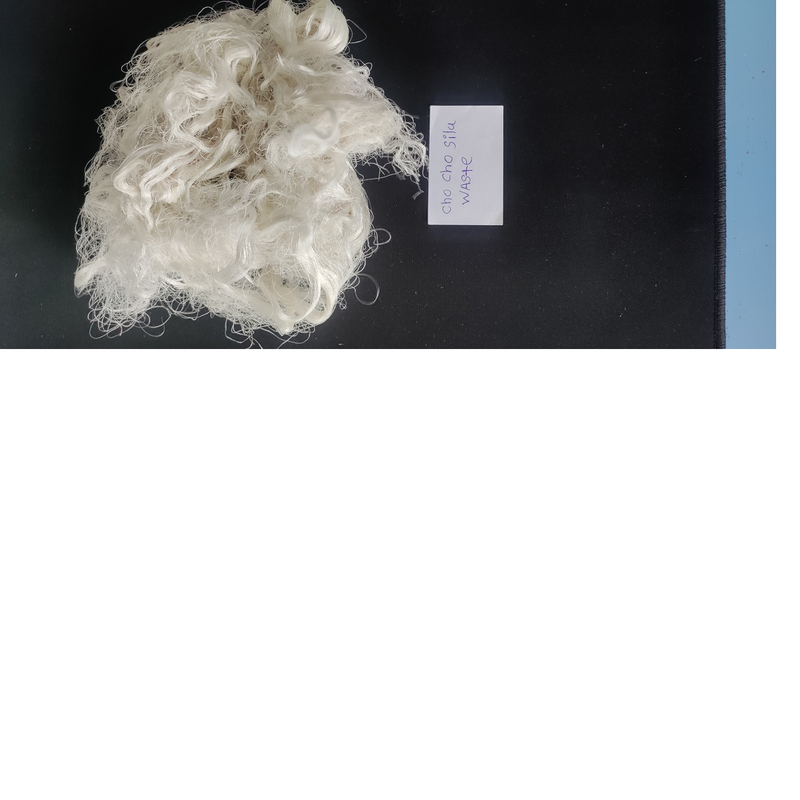 Custom Made Silk Fiber Textile Wastes