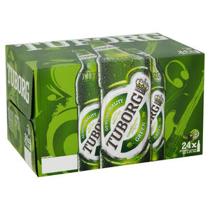 Venta caliente Tuborg Green Beer 500ml | Cartón de 24 piezas | International Premium Lager - Product Image 3