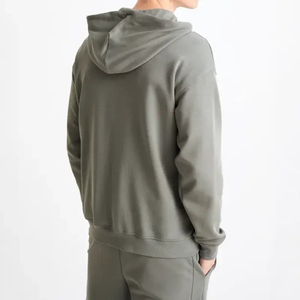 Sweat à capuche d'hiver pour homme en polaire respirant écologique à séchage rapide Vêtement de sport de compression - Product Image 2