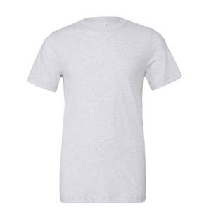 Bella + Canvas T-shirt à col rond à manches courtes pour homme Heather Deep Teal Blue T-shirts pour homme - Product Image 5