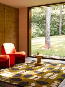 พรมขนสัตว์หลากสีขนาด160x230ซม. สำหรับห้องรับประทานอาหารห้องโถงทางเข้าพรมขนสัตว์หรูหราขนาดใหญ่ออกแบบได้ตามต้องการ - Product Image 2