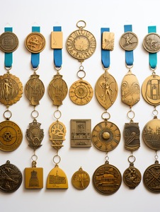 Fabricación <span class=keywords><strong>Medalla</strong></span> personalizada Latón antiguo Bronce Metal <span class=keywords><strong>Medalla</strong></span> <span class=keywords><strong>milagrosa</strong></span> Pequeña aleación de zinc Deporte Business Award Medallas con cinta - Product Image 4