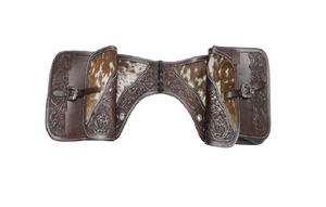 Sacs de selle de saut équestre en cuir véritable de haute qualité usinés à la main vêtements d'équitation occidentale pour chevaux - Product Image 3