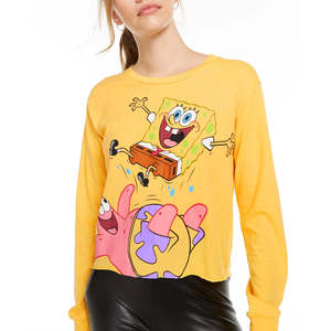 Maglietta a Maniche Lunghe Nickelodeon Junior, Taglia Grande, Traspirante, con Grafica Spongebob - Product Image 3