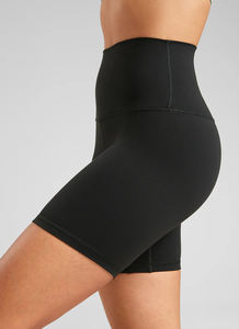 กางเกงขาสั้นรัดรูปเอวสูงไร้รอยต่อสำหรับผู้หญิงกางเกงขาสั้นผ้ายืดสี่ทางสำหรับเล่นโยคะยิมออกแบบโลโก้ได้ตามต้องการ - Product Image 6