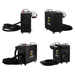 300W Portable Trolley Pulse Fiber <b>Laser</b> <b>Cleaning</b> <b>Machine</b> - Product Image 3