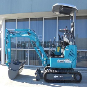 Mini-excavatrice sur chenilles Sunward SW60UF, excavatrice compacte de 3,5 tonnes pour travaux de construction et agricoles - Product Image 5