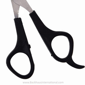 Cómodas tijeras de corte de pelo de peluquero, mango de plástico de Color negro, tijeras profesionales de hoja afilada para el cabello - Product Image 5