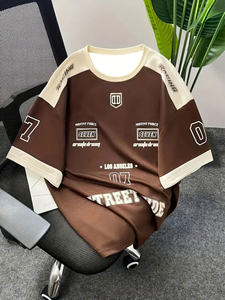 2025 été Shorts manches chemise 3D imprimé chemises décontractées pour hommes 100% coton bio respirant T-Shirt - Product Image 2