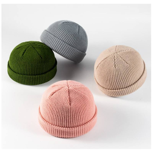 Bonnet tricoté d'hiver adulte personnalisé de haute qualité avec broderie chapeaux d'hiver nouveau design mode bonnets personnalisés unisexes - Product Image 2
