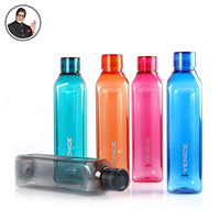 Meilleures offres Bouteille en plastique Ensemble de 5 pièces avec multi couleur disponible & 1 litre Capacité Bouteille en plastique à vendre par les exportateurs