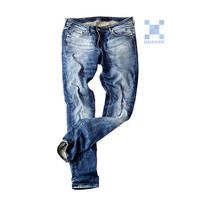 New Fashion Women Denim Jeans Women Custom Fashionable Ladies Luxury Streetwear Bangladeshi Manufacturer Light Blue Boy Clothes