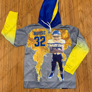 Jersey grueso unisex con capucha personalizado 100% poliéster polar Tie Dye sublimación diseño venta al por mayor alta calidad para el invierno - Product Image 6