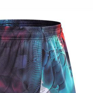 Shorts décontractés pour hommes personnalisés, 180 g/m², polyester/coton, imperméables, séchage rapide, service OEM, vêtements de plage pour l'été - Product Image 4