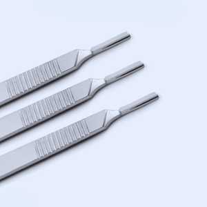 Meilleure fabrication 100% poignée de lame de scalpel en acier inoxydable de haute qualité Source d'alimentation manuelle outil chirurgical le plus vendu - Product Image 2