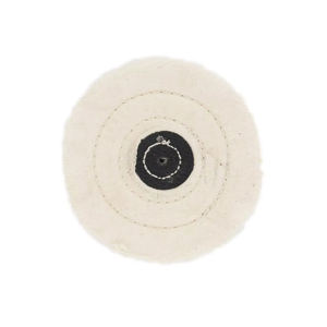 Soft 6 Inch Round Cotton Jewelry Buffing Wheel Cloth Stitched for <b>Polishing</b> and <b>Polish</b> Application - Product Image 6