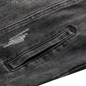 Custom Logo Print Front <b>Casual</b> Streetwear Wholesale Fashion High Quality Breathable Winter Denim <b>Jacket</b> <b>Mens</b> <b>Jackets</b> - Product Image 4